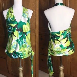 Banana Republic Tops - Banana Republic silk palm print blouse L Banana Republic Tops - Banana Republic silk palm print blouse L